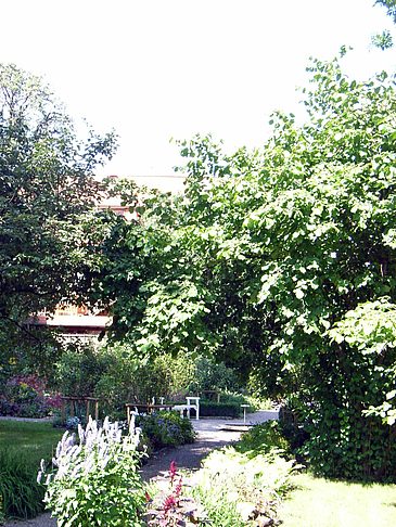 Garten vom Herderhaus Foto 